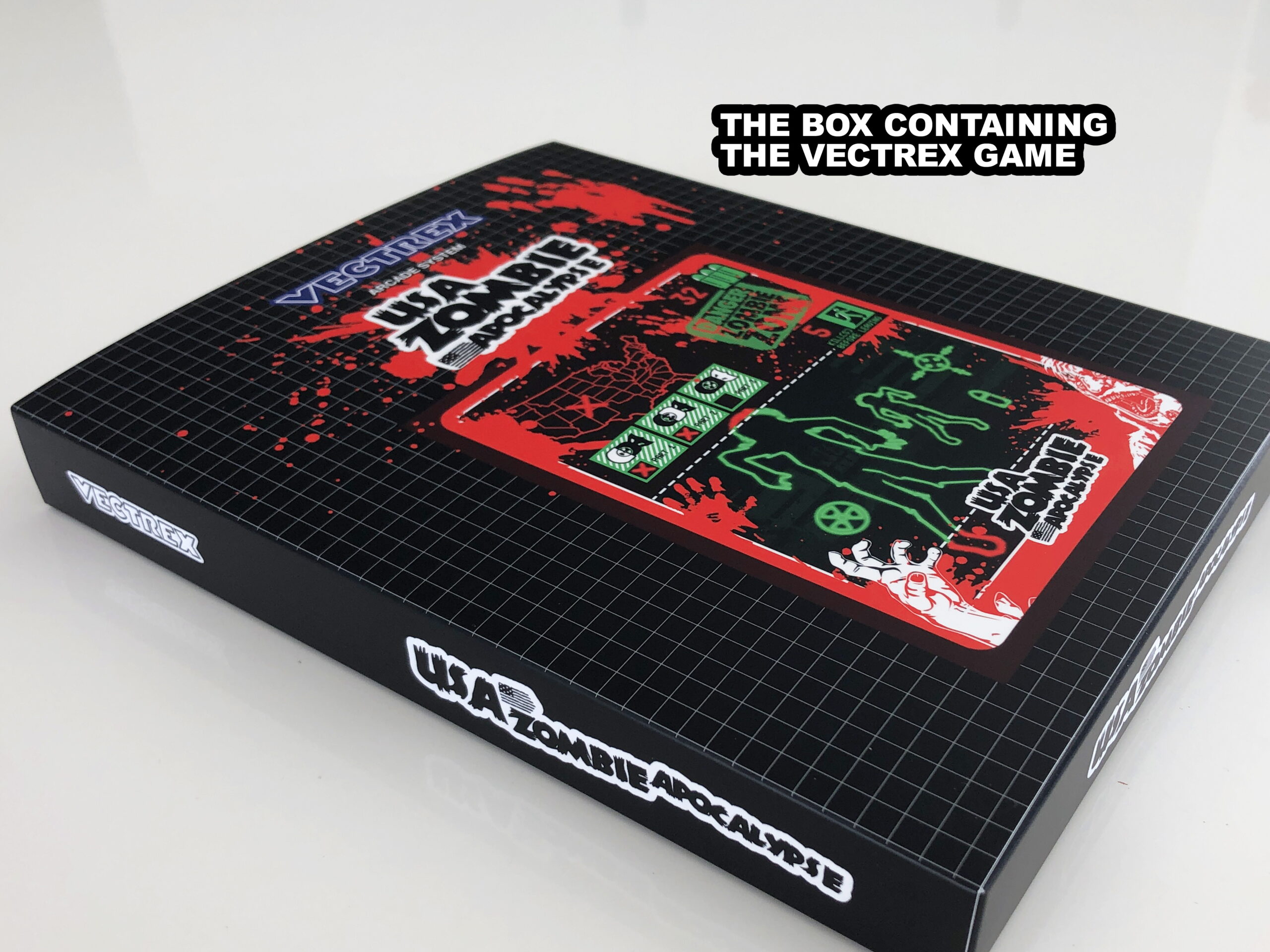 Ultimate Vectrex Games Pack - USA ZOMBIE Apocalypse Red & Black - JAPAN ZOMBIE Apocalypse - Dark Alien in Deep Space Solaris & Teria versions - Image 4