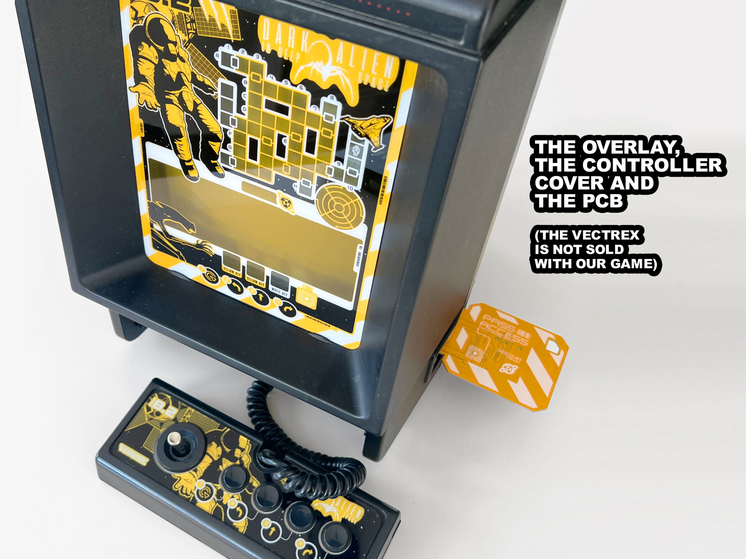 Dark Alien in Deep Space - Teria Version - Vectrex Game - Image 8