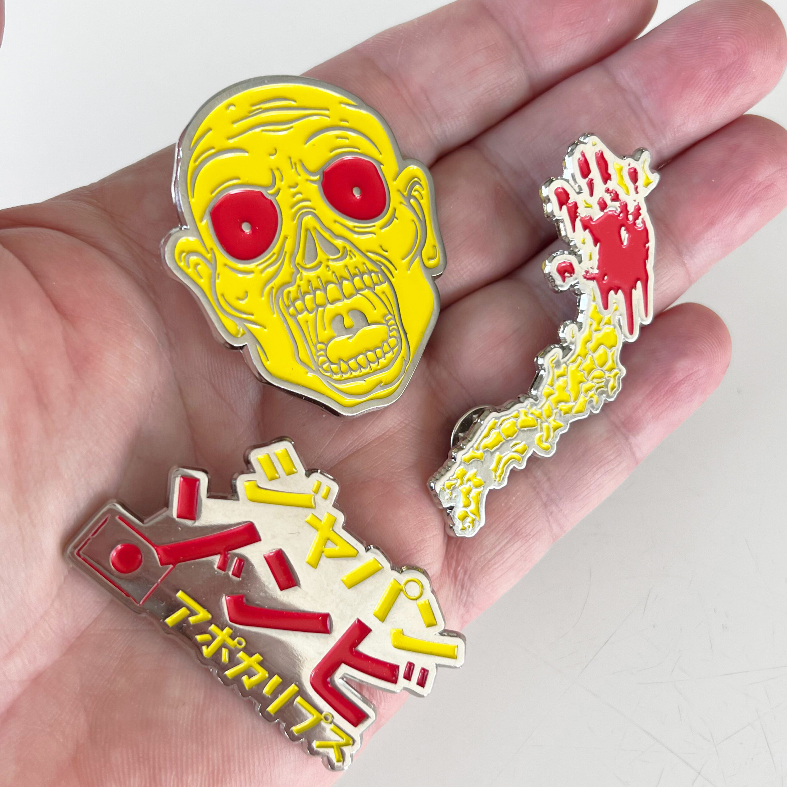Ultimate Vectrex Games + Collector Pins Pack - USA ZOMBIE Apocalypse Red & Black - JAPAN ZOMBIE Apocalypse - Dark Alien in Deep Space Solaris & Teria versions - Image 14