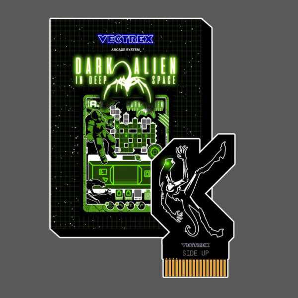 Dark Alien in Deep Space - Solaris Version - Vectrex Game