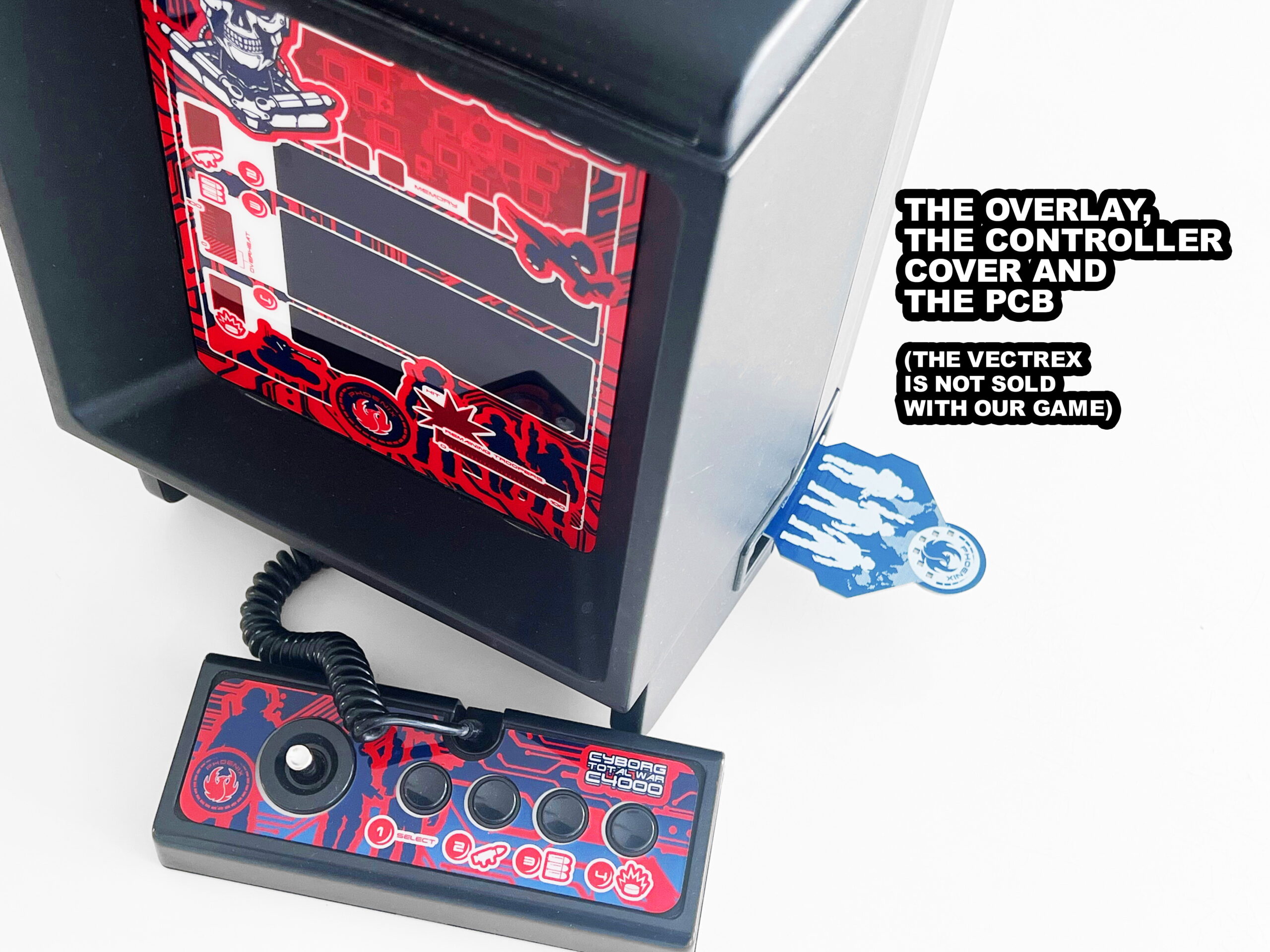Pack Cyborg  Total War C4000 – Humans Edition + Collector Pins | Vectrex Bundle - Image 7
