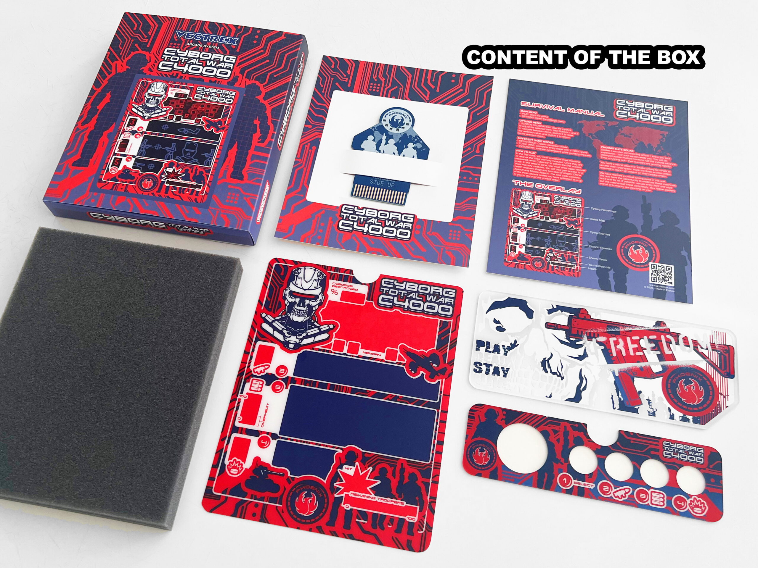 Pack Cyborg  Total War C4000 – Humans Edition + Collector Pins | Vectrex Bundle - Image 6