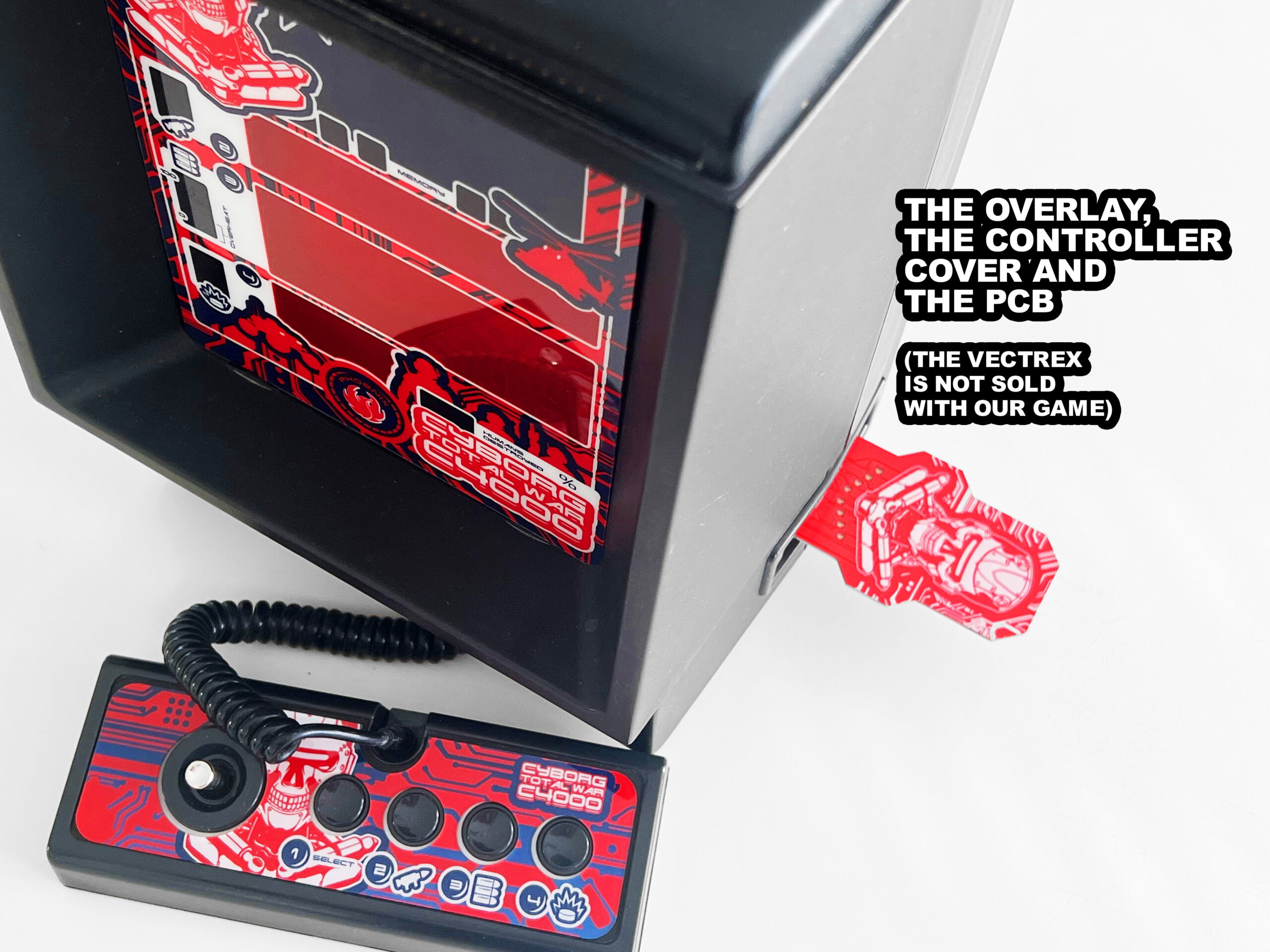 Pack Cyborg  Total War C4000 – Machines Edition + Collector Pins | Vectrex Bundle - Image 8