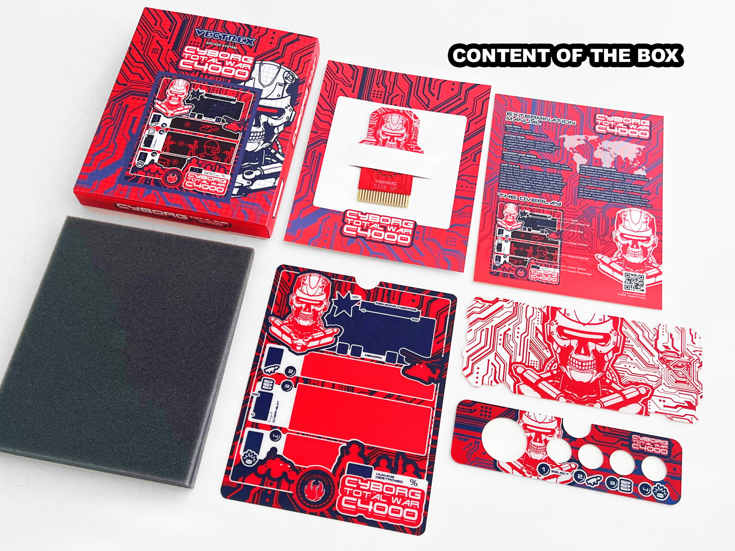 Pack Cyborg  Total War C4000 – Machines Edition + Collector Pins | Vectrex Bundle - Image 7